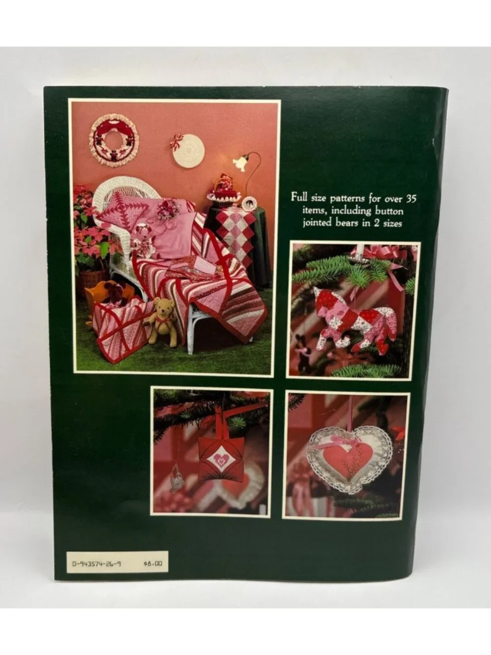 A Quilters Christmas Pattern Book Nancyann Johanson Twelker 35 Craft Patterns